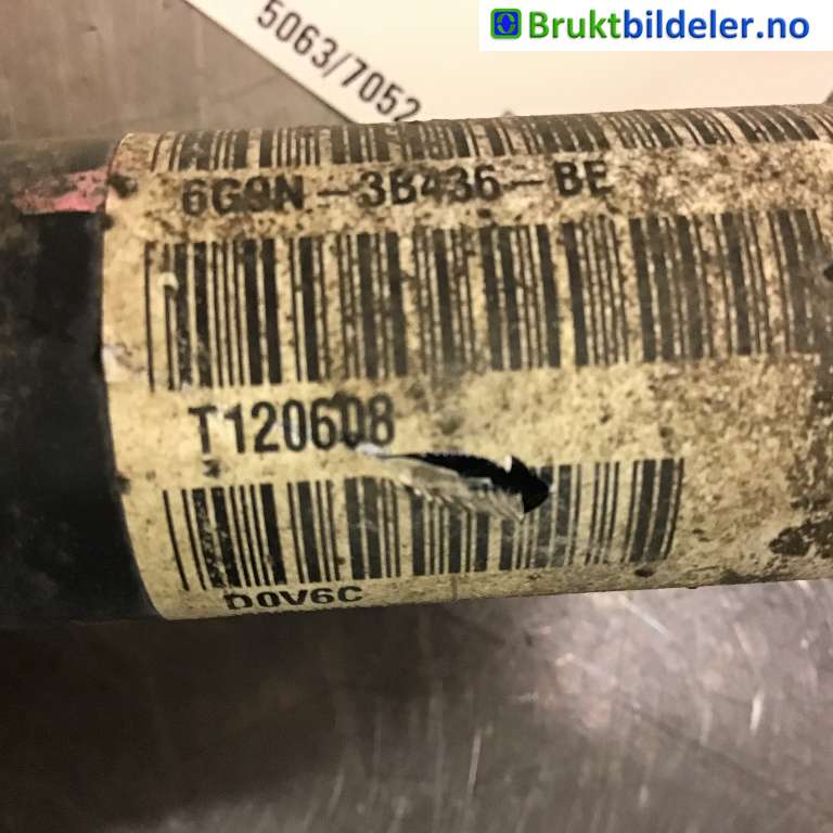 Drivaksel høyre foran til Volvo V70 2007-2013 (Type III, Fase 1)  (VOLVO|31272550|)