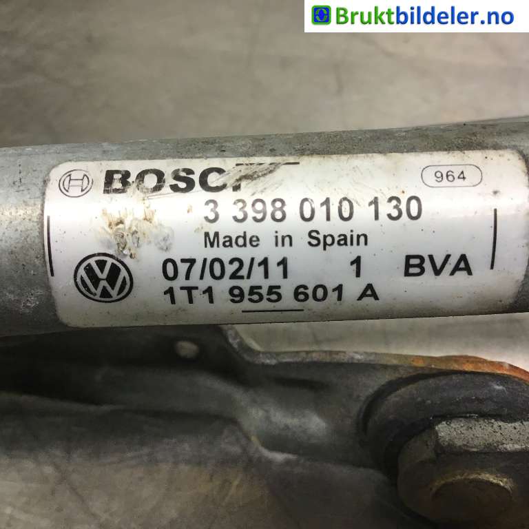 Viskeroverføring til VW Caddy 2004-2010 (Type III, Fase 1)  (VOLKSWAGEN|1T1 955 601 A|3 398 010 130|)