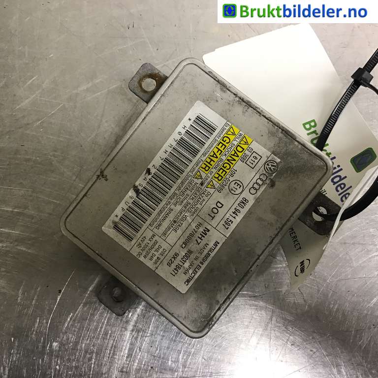Styreenhet xenon/ballast til Audi A4 2007-2014 (Type IV) (B8) (B8) (AUDI|8K0 941 597|W003T18471|)