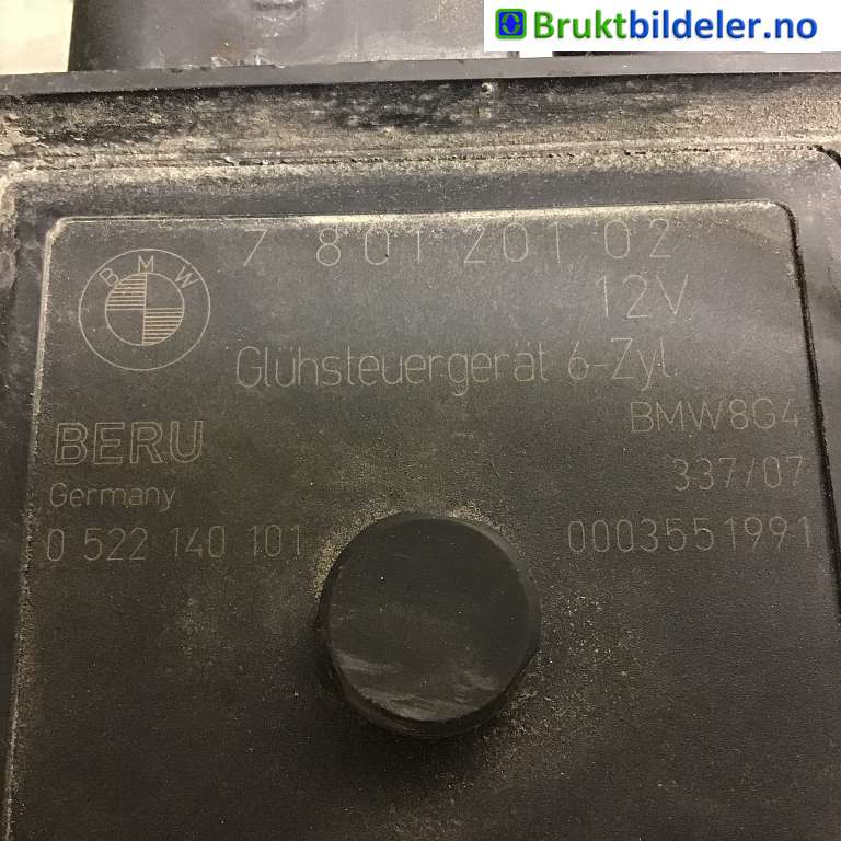 Rele gløde til BMW 5-Serie 2003-2010 (E60/E61) (E60/E61) (BMW|12 21 7 801 201|0 522 140 101|)