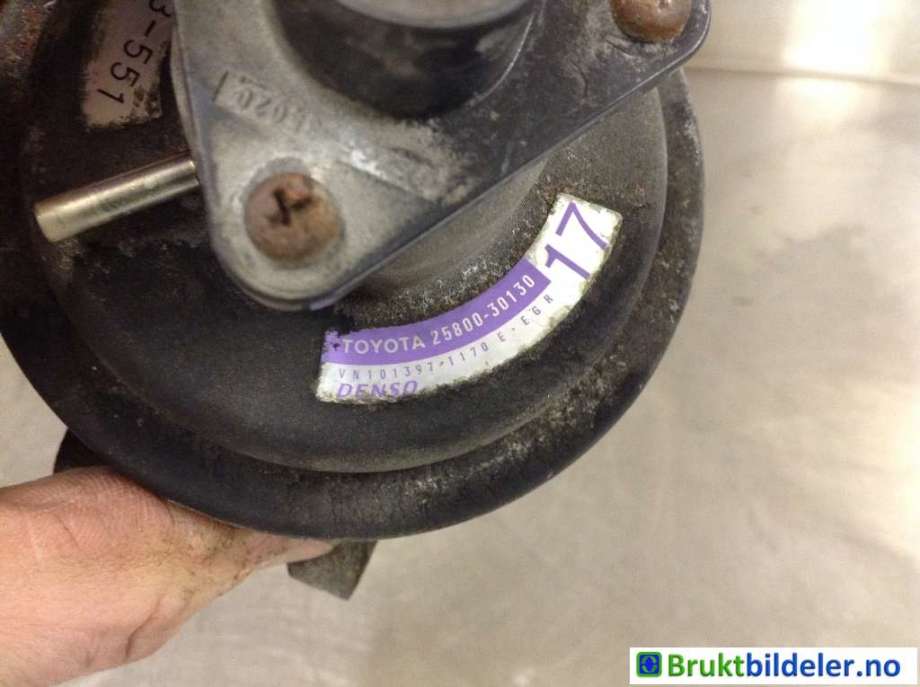 EGR-ventil til Toyota Hiace 2007-2012 (Fase 3) (TOYOTA|25800-30130|VN101397-1170|)