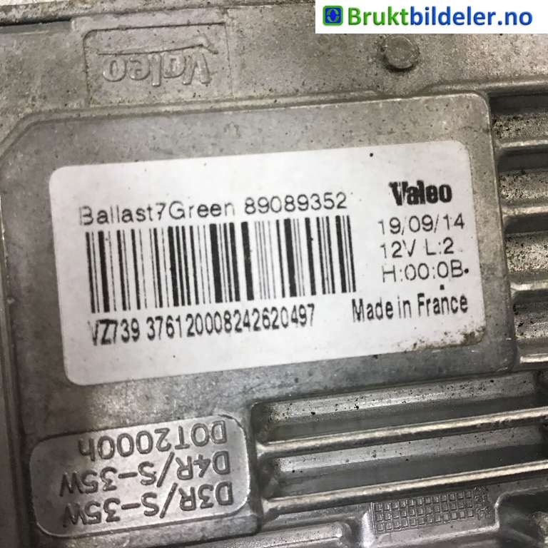 Styreenhet xenon/ballast til Ford Kuga 2013-2019  (FORD||89089352)