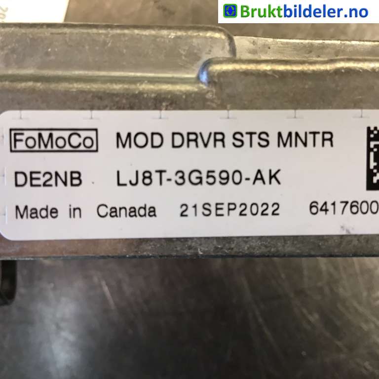 Styreenhet diverse til Ford Mustang Mach-e 2020-->> (FORD (US)|LJ8T-3G590-AK|)