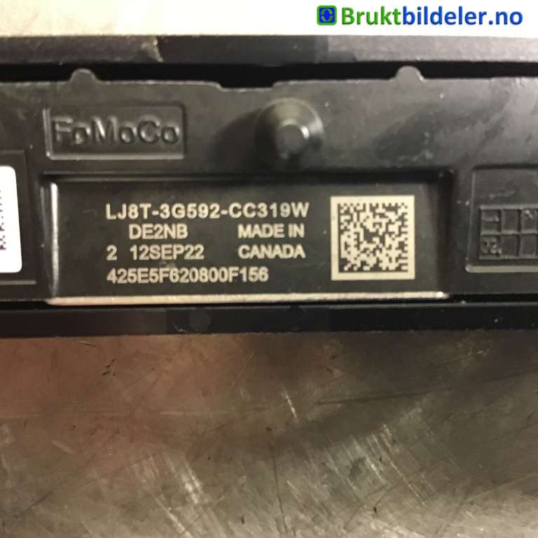 Sensor radar til Ford Mustang Mach-e 2020-->> (FORD (US)|LJ8T-3G592-CC319W|)