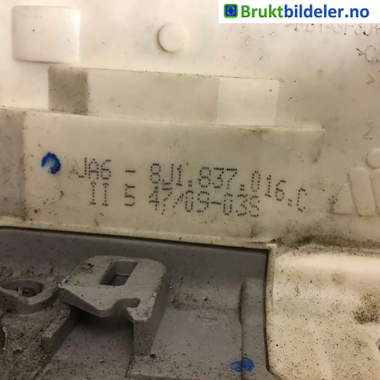 Låsekasse høyre foran til Audi A4 2007-2014 (Type IV) (B8) (B8) (AUDI|8J1 837 016 C|)