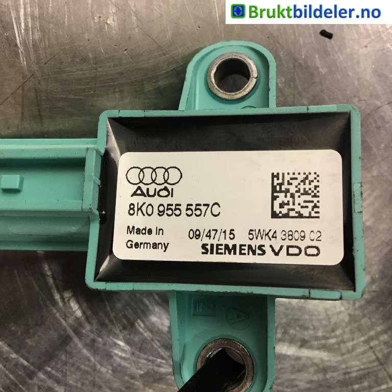 Airbag sensor venstre til Audi A4 2007-2014 (Type IV) (B8) (B8) (AUDI|8K0 955 557 C|)