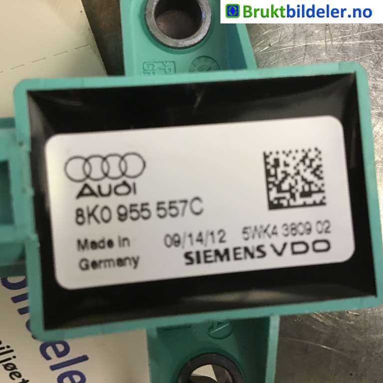 Airbag sensor høyre til Audi A4 2007-2014 (Type IV) (B8) (B8) (AUDI|8K0 955 557 C|)
