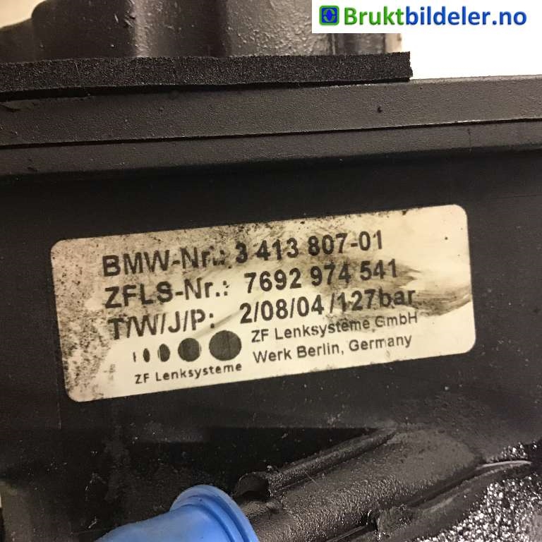 Servo pumpe mekanisk til BMW X3 2003-2006 (Fase 1) (E83) (E83) (BMW|3 413 807-01|7692 974 541|)