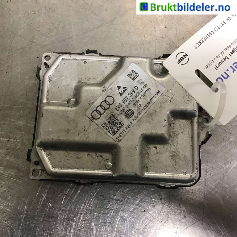 Styreenhet xenon/ballast til VW e-Golf 2017-2020 (Fase 2)  (VOLKSWAGEN|8V0 907 399 D|)