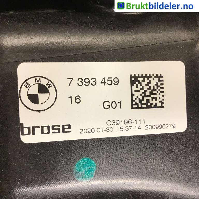 Ruteheis til BMW X3 2017-->> (G01) (G01) (BMW|51 35 7 498 149|C39196-111|7 393 459-16)