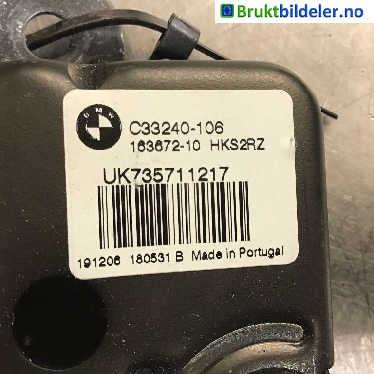 Baklukelås til BMW X3 2017-->> (G01) (G01) (BMW|51 24 7 357 112|C33240-106|UK735711217)