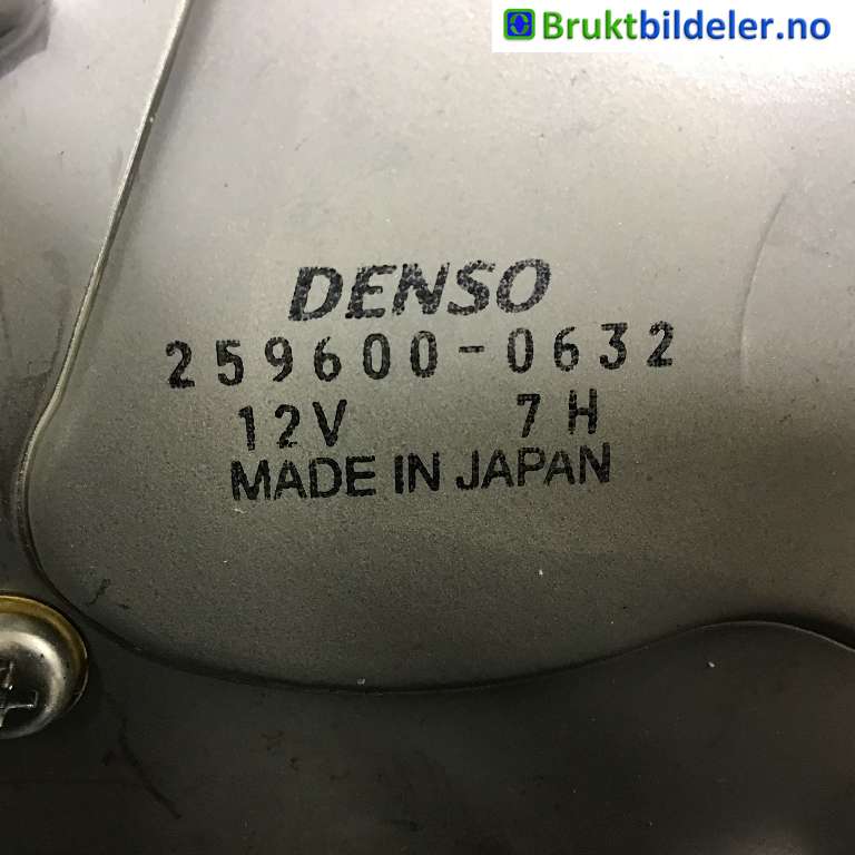 Viskermotor bakrute til Suzuki Grand Vitara 2005-2015 (Type III)  (SUZUKI|38810-65J00|259600-0632|)