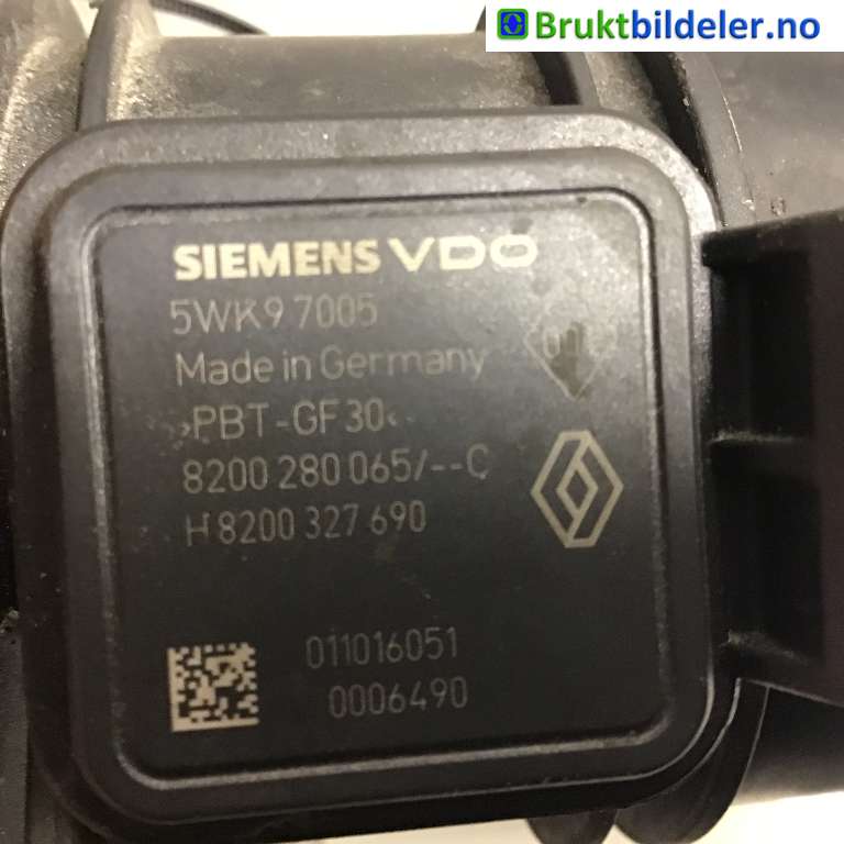 Luftmengde/luftmassemåler til Suzuki Grand Vitara 2005-2015 (Type III)  (SUZUKI|13800-67JA0|5WK97005|8200280065/--C)
