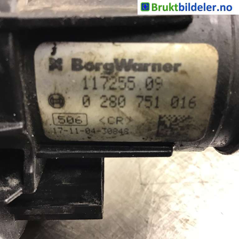 EGR-kjøler til VW Caddy 2010-2015 (Type III, Fase 2) (VOLKSWAGEN|03L 131 512 DQ|)