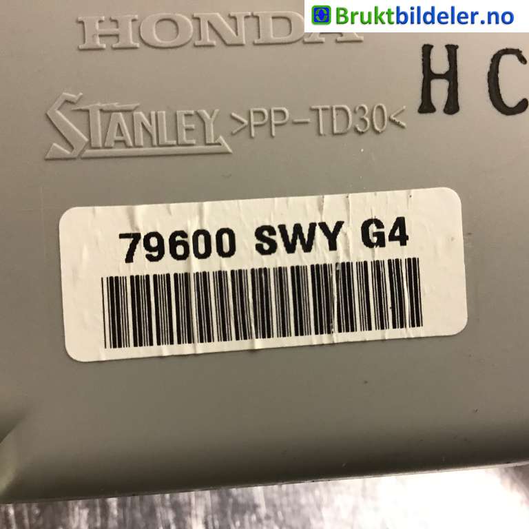 Varmeapparat betjening til Honda CR-V 2007-2012 (Type III)  (HONDA|79600 SWA G4|)