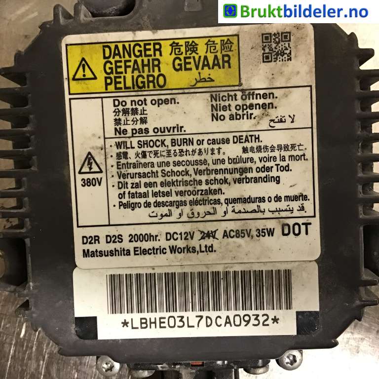 Styreenhet xenon/ballast til Honda CR-V 2007-2012 (Type III)  (HONDA|33119-SWA-003|LBHE03L7DCA0932|)