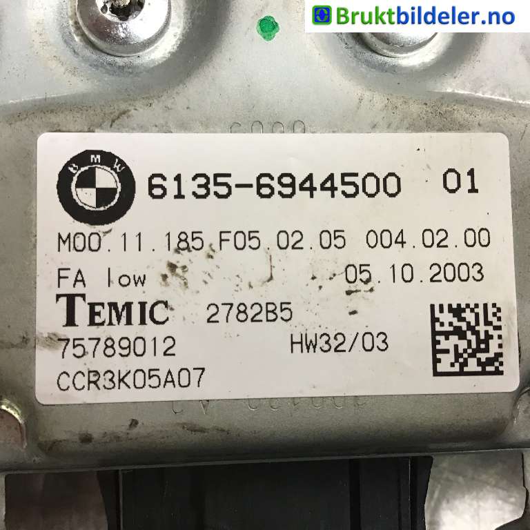 Styreenhet dør venstre foran til BMW 5-Serie 2003-2010 (E60/E61) (E60/E61) (BMW|61 35 6 944 500-01|)