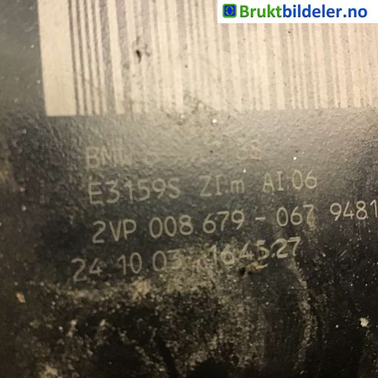 Baklykt høyre til BMW 5-Serie 2003-2010 (E60/E61) (E60/E61) (BMW|6 910 768|2VP 008 689-067.9481|)