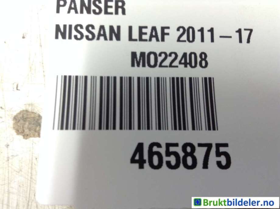 Panser til Nissan Leaf 2011-2017 (Type I)  (NISSAN|F51003NLMA|)