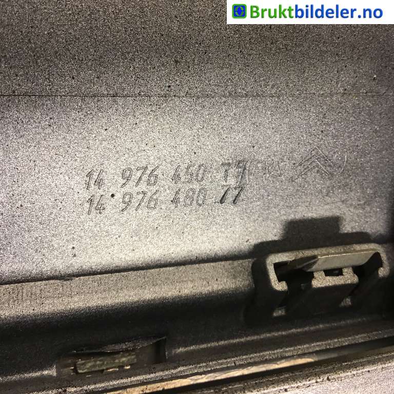 Grill til Citroën Jumpy 2007-2016 (Type II)  (CITROEN|14 79 450 77|)
