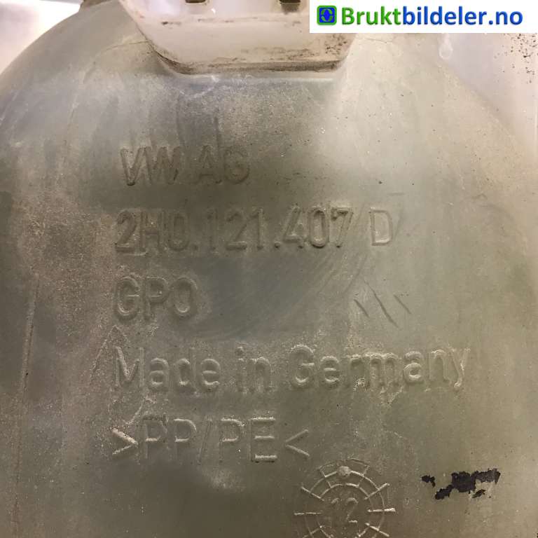 Ekspansjonstank til VW Amarok 2010-2016 (Type I, Fase 1)  (VOLKSWAGEN|2H0 121 407 D|)