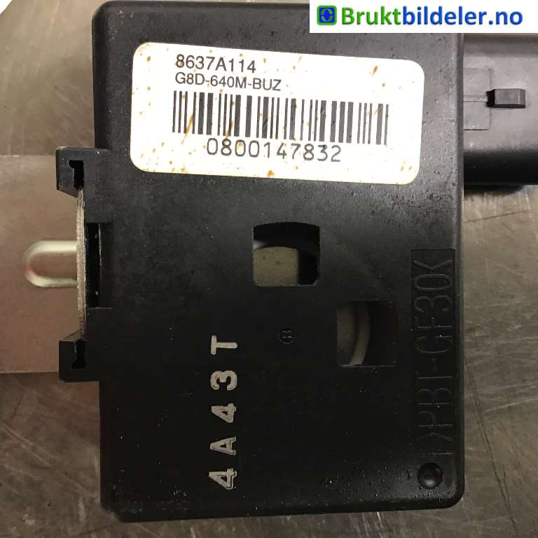 Horn/signalhorn til Mitsubishi Outlander 2015-->> (Type III, Fase 2)  (MITSUBISHI|8637A114|)