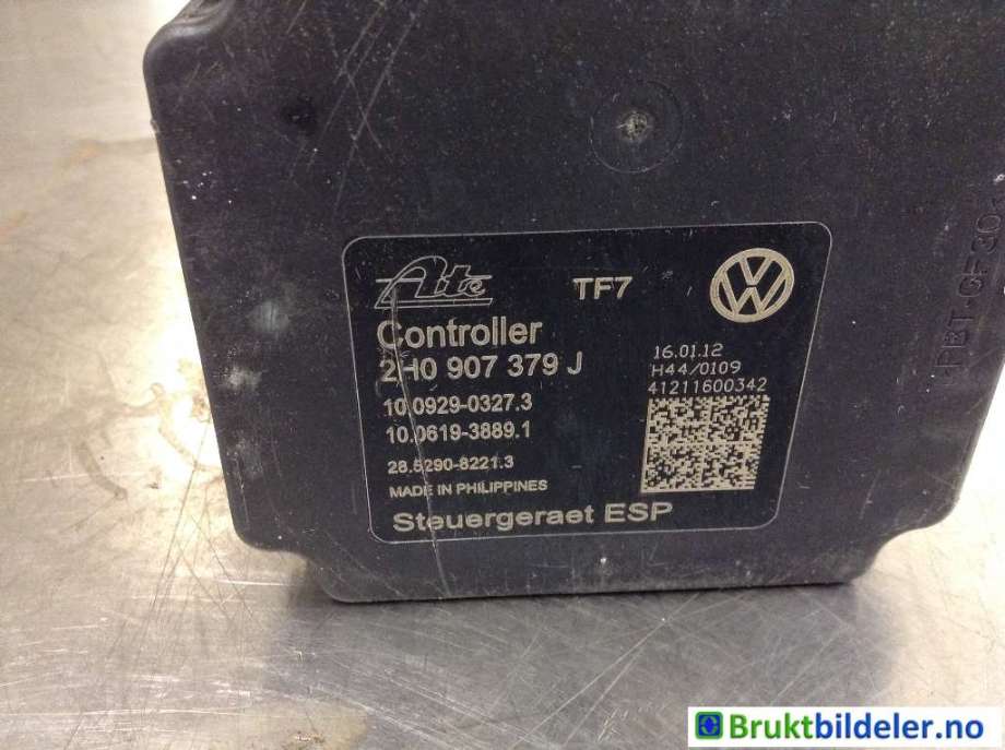 ABS sentral til VW Amarok 2010-2016 (Type I, Fase 1)  (VOLKSWAGEN|2H0 614 517 D|10.0212-0628.4|2H0 907 379 J)