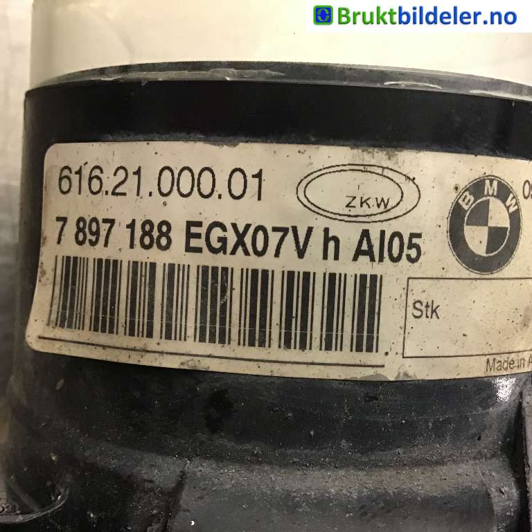 Tåkelykt høyre foran til BMW 5-Serie 2003-2010 (E60/E61) (E60/E61) (BMW|63 17 7 897 188|616.21.000.01|)