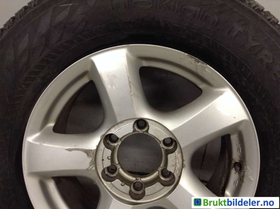 Hjulsett aluminium vinter til Isuzu D-Max 2012-2017 (Type II, Fase 1) (ISUZU|NOKIAN|7JX17 ET33 6X139.7|8-98218152-0)