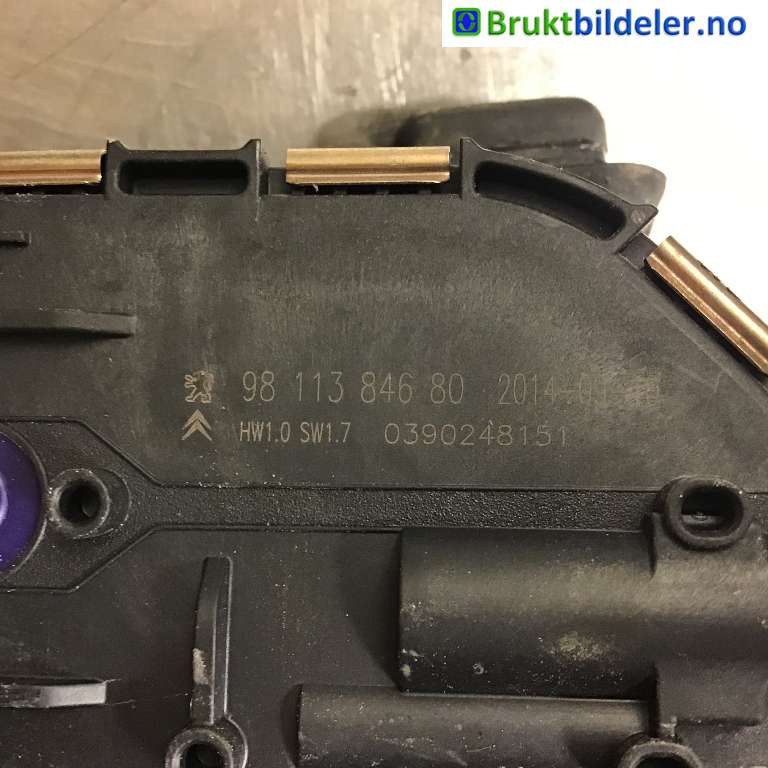 Viskermotor frontrute til Citroën C4, Picasso 2013-2018 (Type II)  (CITROEN|98 113 846 80|142537794711|)
