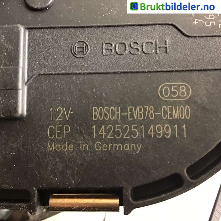 Viskermotor frontrute til Citroën C4, Picasso 2013-2018 (Type II)  (CITROEN|98 113 847 80|142525149911|)
