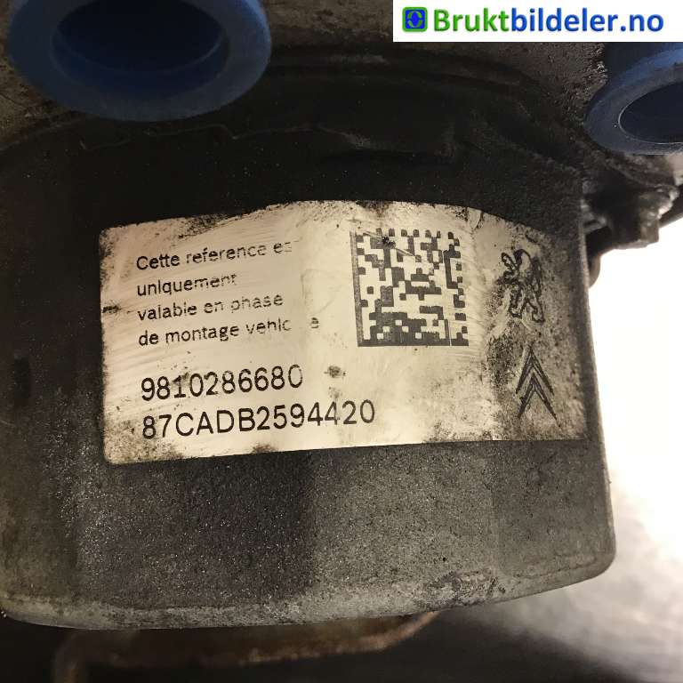 ABS sentral til Citroën C4, Picasso 2013-2018 (Type II)  (CITROEN|98 102 866 80|87CADB2594420|0 265 244 181)