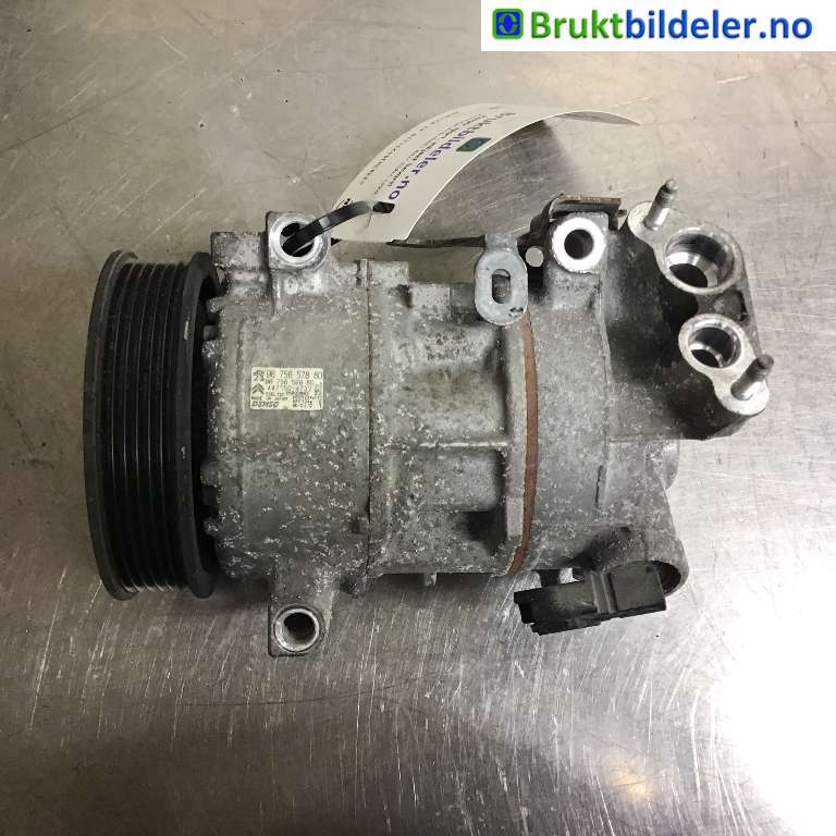 Aircondition kompressor til Citroën C4, Picasso, 2013-2018 (Type II)  (CITROEN|96 756 578 80)