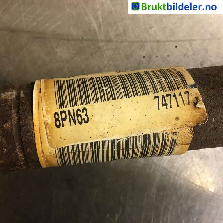 Drivaksel høyre foran til Citroën C4, Picasso 2013-2018 (Type II)  (CITROEN|96 750 257 80|8PN63 747117|)