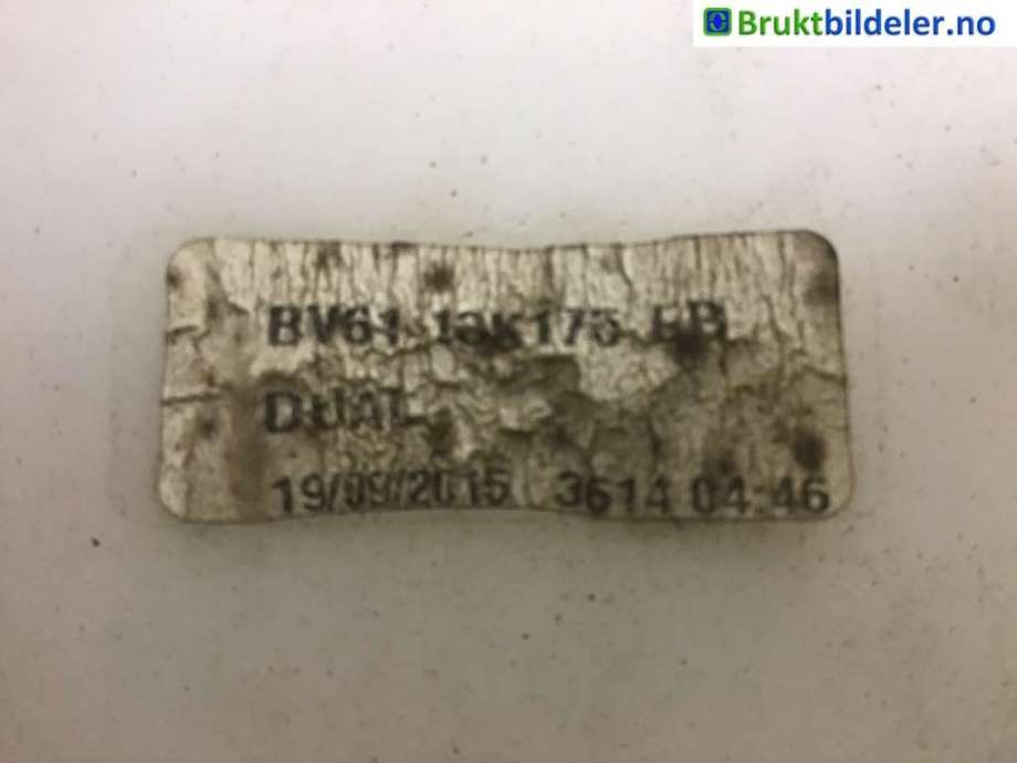 Spylertank til Ford Focus 2014-2018 (Type III, Fase 2) (FORD|BV61-13K175-EB|)