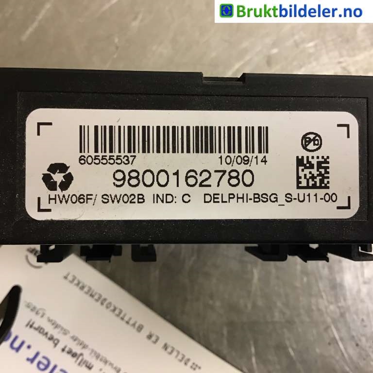 Styreenhet hengerfeste til Citroën C4, Picasso 2013-2018 (Type II)  (CITROEN|98 001 627 80|60555537|)