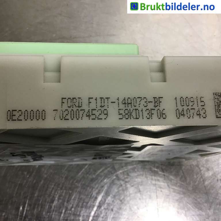 Styreenhet diverse til Ford Focus 2014-2018 (Type III, Fase 2)  (FORD|F1DT-14A073-BF|58KD13F06|)