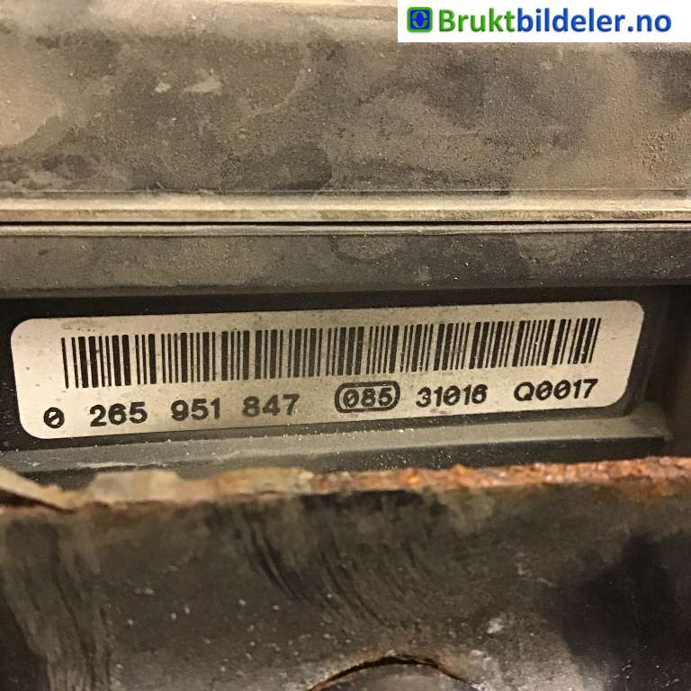 ABS sentral til Opel Movano 2010-->>  (OPEL|95515335|0 265 951 847|)