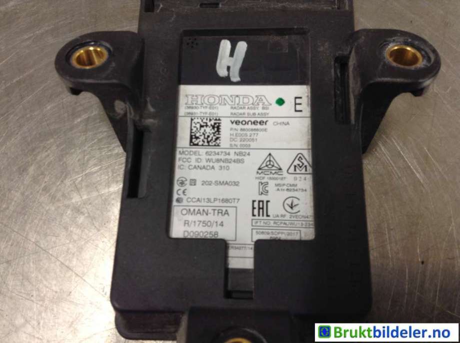 Sensor radar til Honda e 2020-->> (HONDA|36931-TYF-E01|680086800E|)