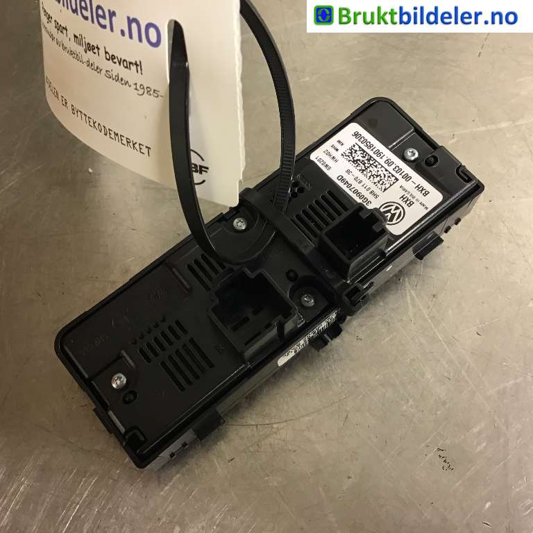 Varmeapparat betjening til VW Passat 2015-2019 (Fase 1) (B8) (B8) (VOLKSWAGEN|3G0 907 049 D|5HB 011 870-38|)