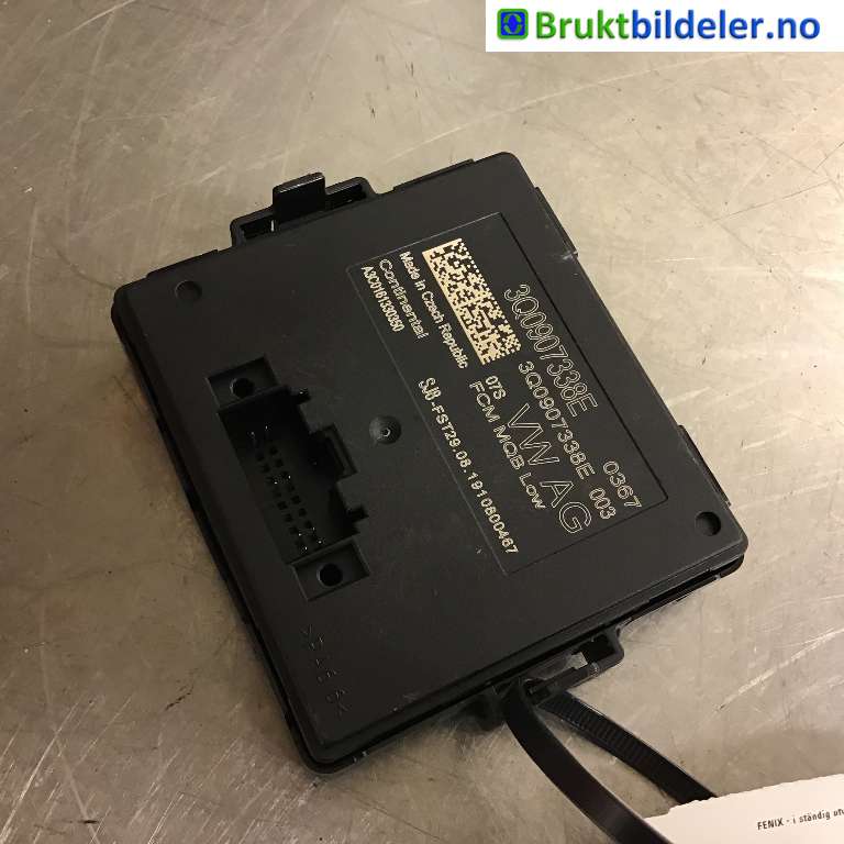 Styreenhet diverse til VW Passat, 2015-2019 (Fase 1) (B8) (B8) (VOLKSWAGEN|3Q0 907 338 E)