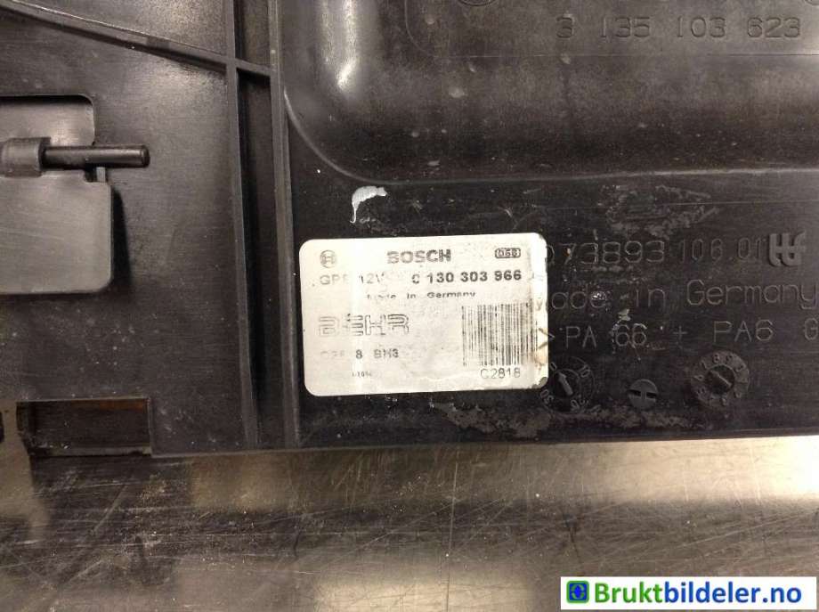 Kjølevifte til VW Transporter / Caravelle 2003-2009 (Fase 1) (T5) (T5) (VOLKSWAGEN|7H0 959 455 A|0 130 303 966|)