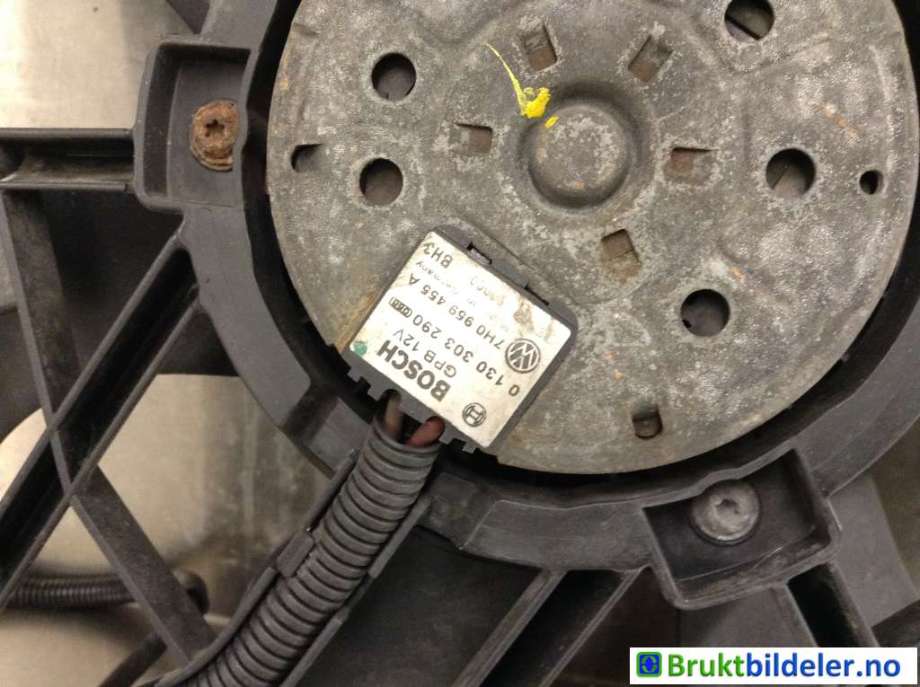 Kjølevifte til VW Transporter / Caravelle 2003-2009 (Fase 1) (T5) (T5) (VOLKSWAGEN|7H0 959 455 A|0 130 303 966|)