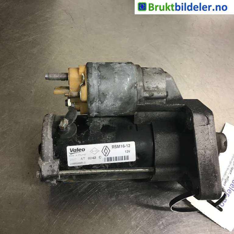 Starter diesel til Renault Trafic 2014-->>  (RENAULT|233002889R|RSM16-12|)
