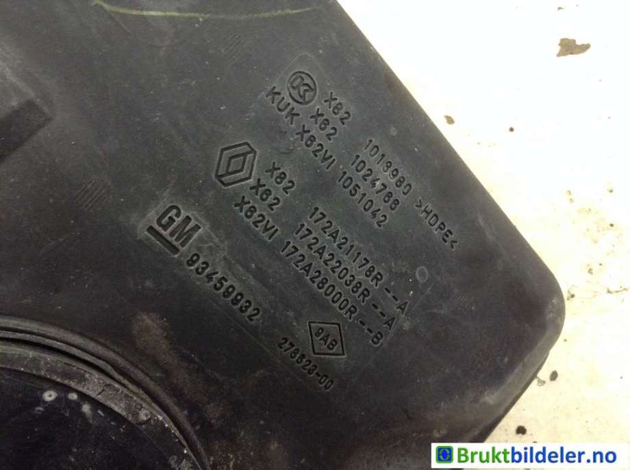 AdBlue tank til Renault Trafic 2014-->>  (RENAULT|172A21178R|0 444 040 014|93459932)
