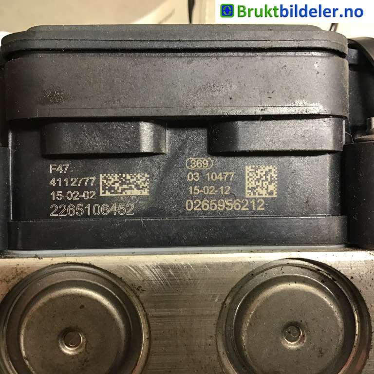 ABS sentral til Subaru XV 2012-2017 (Type I)  (SUBARU|27596FJ220|0 265 956 212|2265106452)