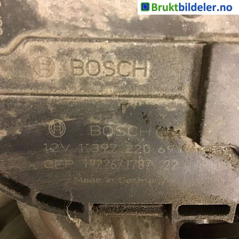Viskermotor frontrute til VW Passat 2015-2019 (Fase 1) (B8) (B8) (VOLKSWAGEN|3G1 955 119 A|1 397 220 691|)