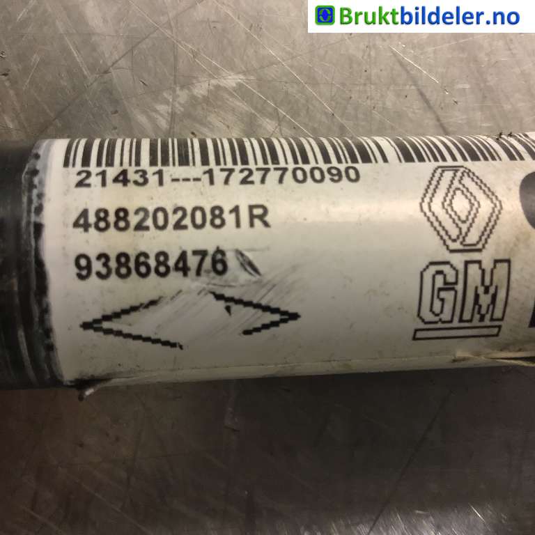 Rattaksel ledd til Renault Trafic 2014-->>  (RENAULT|488202081R|93868476|)