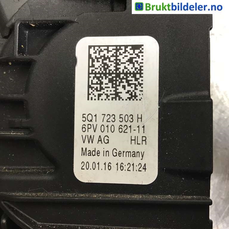 Pedal gass til VW Passat 2015-2019 (Fase 1) (B8) (B8) (VOLKSWAGEN|5Q1 723 503 H|6PV 010 621-11|)