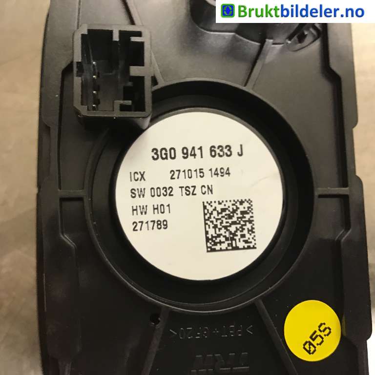Bryter lys til VW Passat 2015-2019 (Fase 1) (B8) (B8) (VOLKSWAGEN|3G0 941 633 J|271015 1494|)